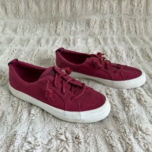 Sperry Women's Red Sneakers